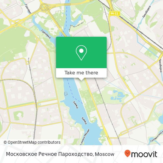 Московское Речное Пароходство map