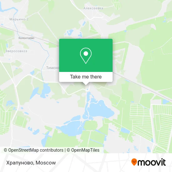 Храпуново map