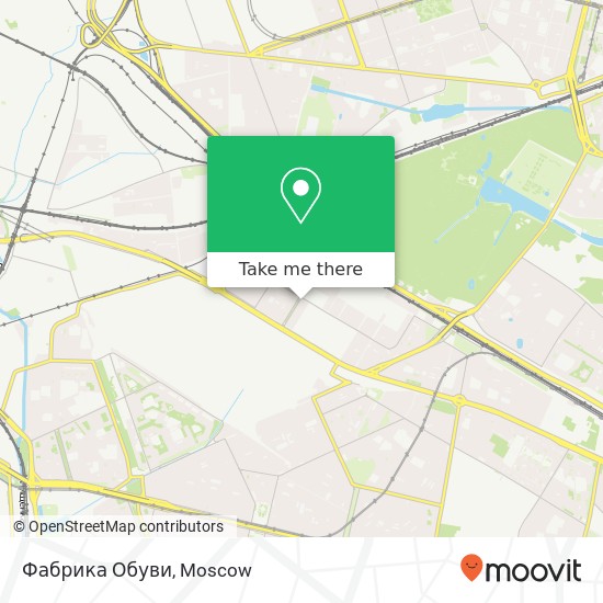 Фабрика Обуви map