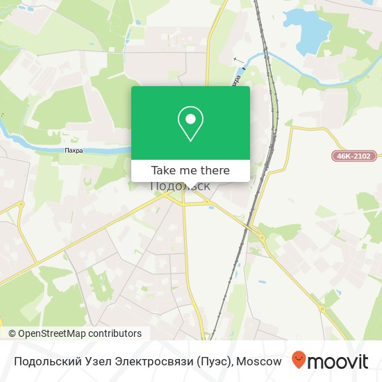 Подольский Узел Электросвязи (Пуэс) map