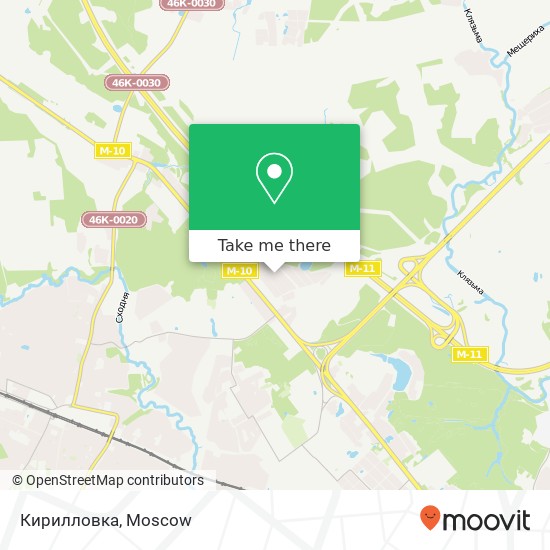 Кирилловка map