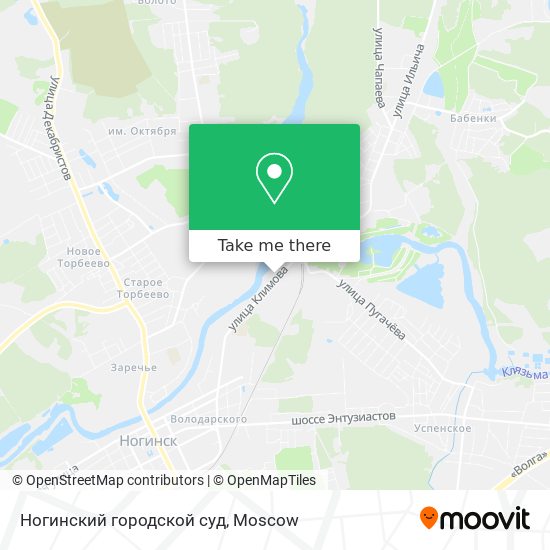 Ногинский городской суд map