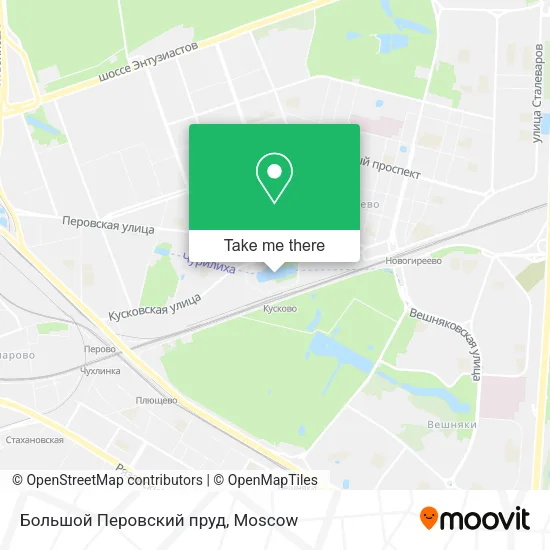 Большой Перовский пруд map