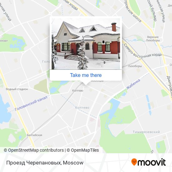 Проезд Черепановых map