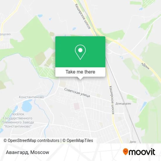 Авангард map