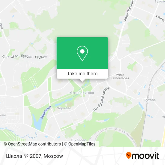 Школа № 2007 map