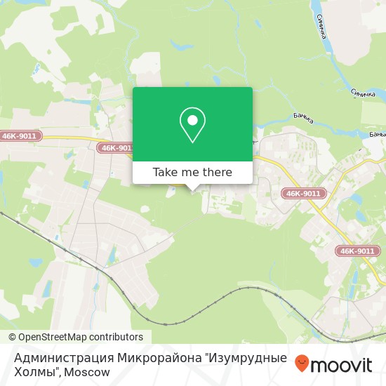 Администрация Микрорайона "Изумрудные Холмы" map