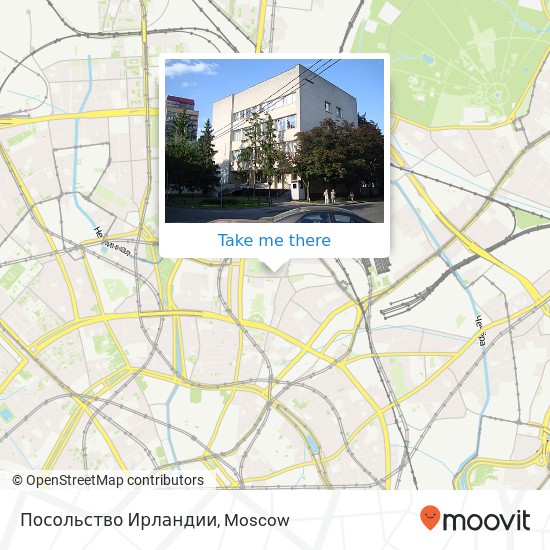 Посольство Ирландии map