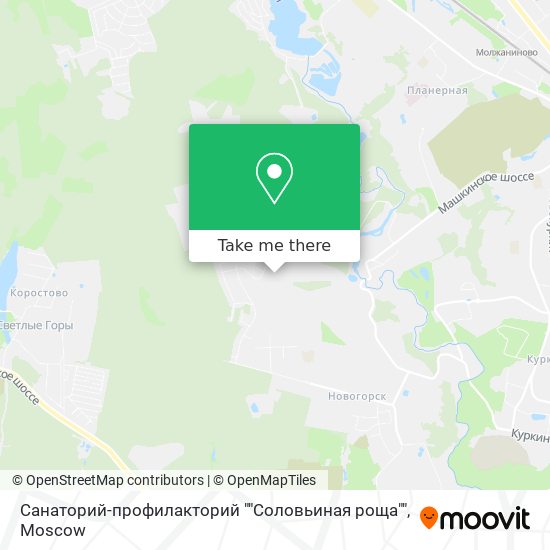 Санаторий-профилакторий ""Соловьиная роща"" map