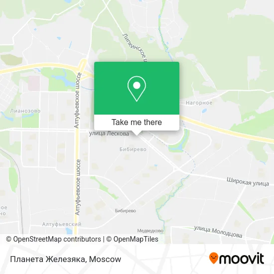 Планета Железяка map