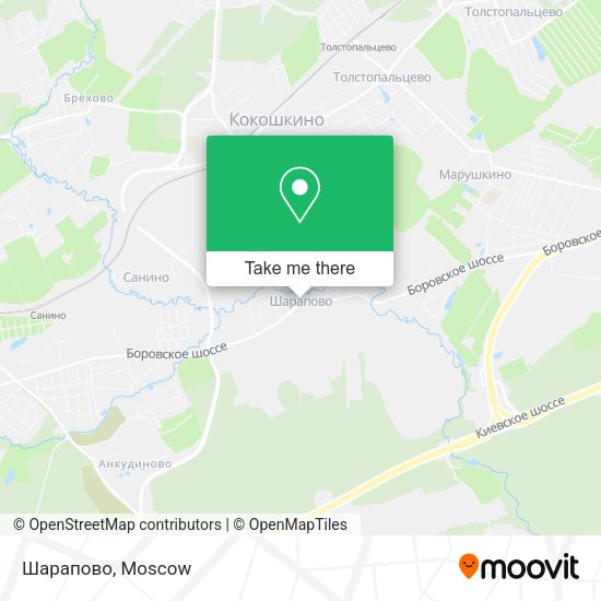 Шарапово map