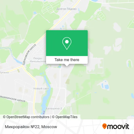 Микрорайон №22 map