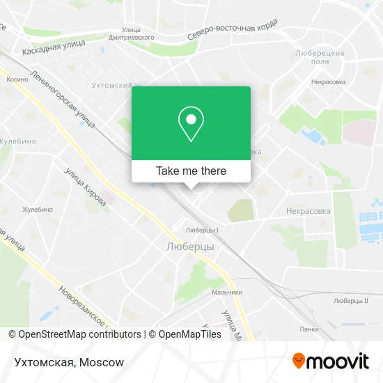 Ухтомская map