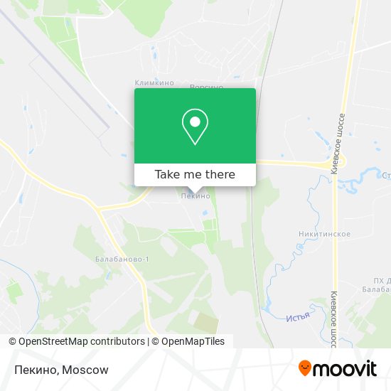 Пекино map