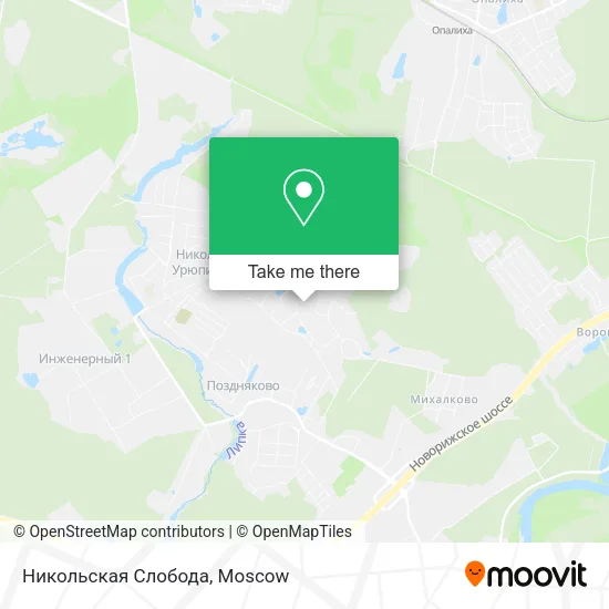 Никольская Слобода map