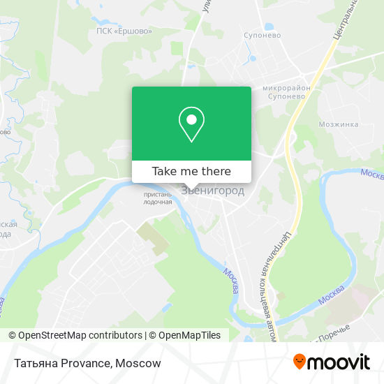 Татьяна Provance map