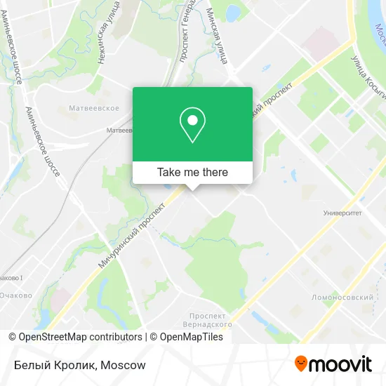 Белый Кролик map
