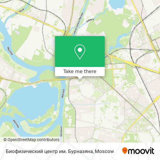 Биофизический центр им. Бурназяна map