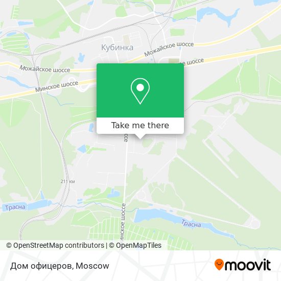 Дом офицеров map