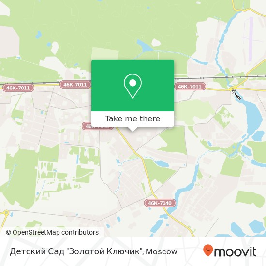 Детский Сад "Золотой Ключик" map