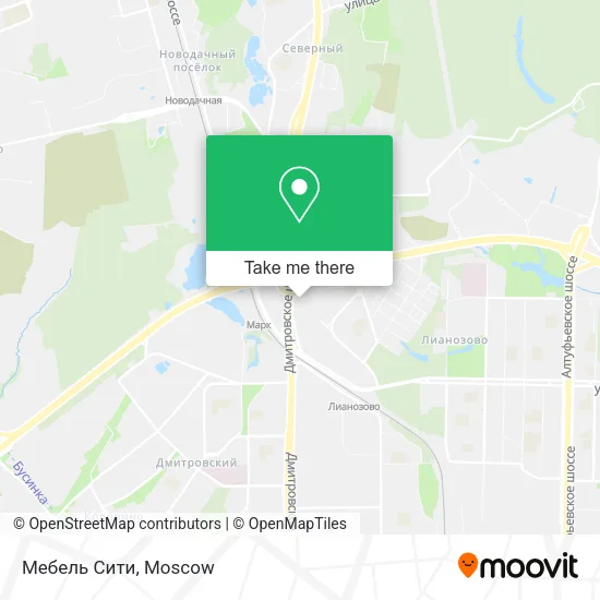 Мебель Сити map