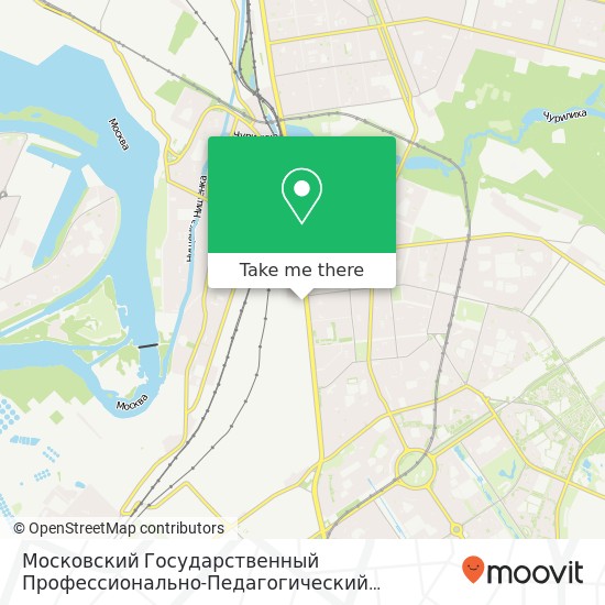 Московский Государственный Профессионально-Педагогический Колледж map