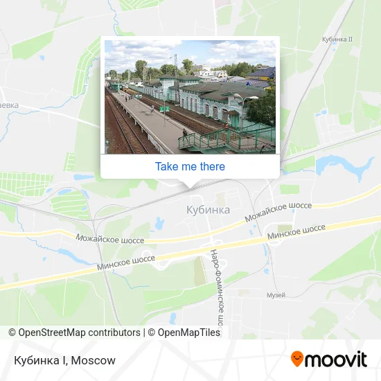 Кубинка I map