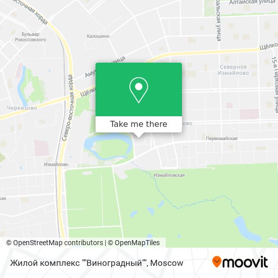 Жилой комплекс ""Виноградный"" map
