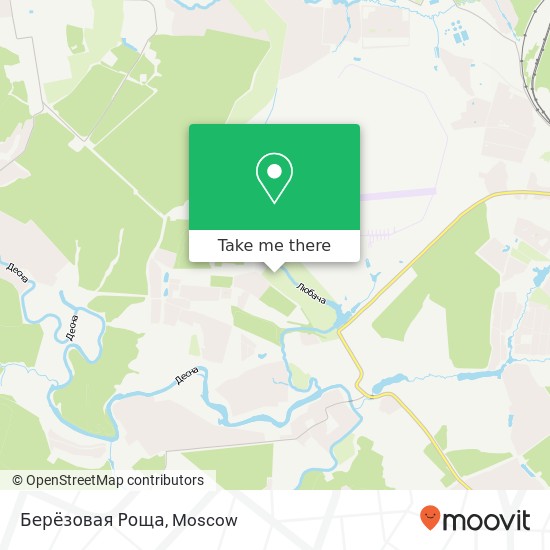 Берёзовая Роща map