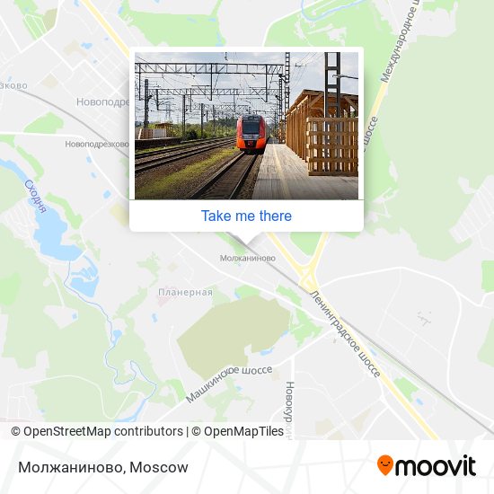 Молжаниново map