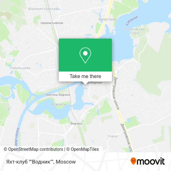 Яхт-клуб ""Водник"" map