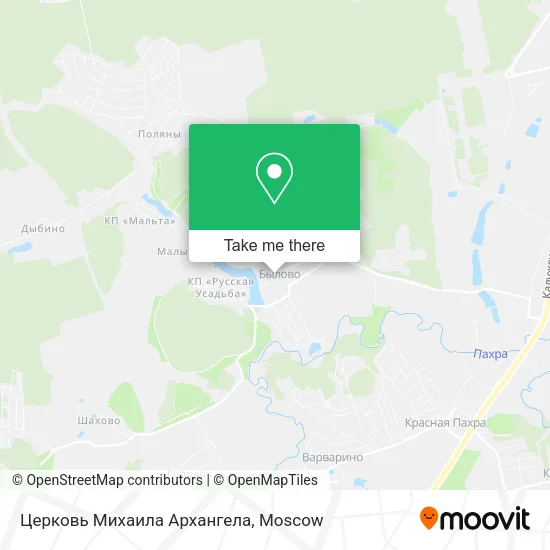 Церковь Михаила Архангела map
