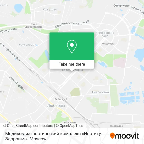 Медико-диагностический комплекс «Институт Здоровья» map