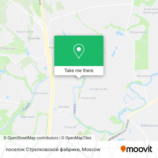 поселок Стрелковской фабрики map