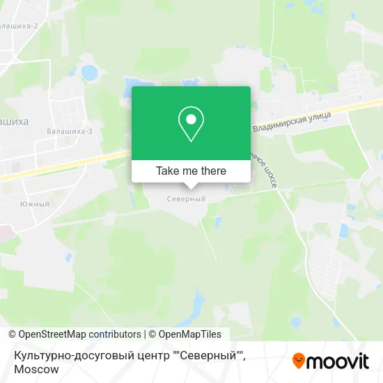 Культурно-досуговый центр ""Северный"" map