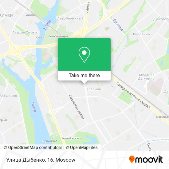 Улица Дыбенко, 16 map