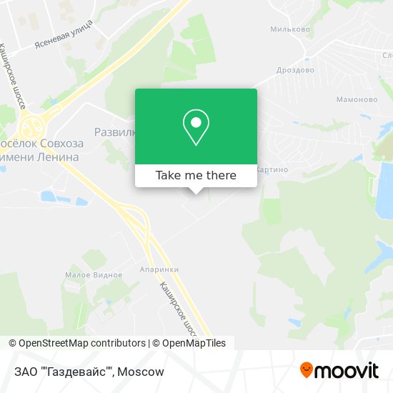 ЗАО ""Газдевайс"" map