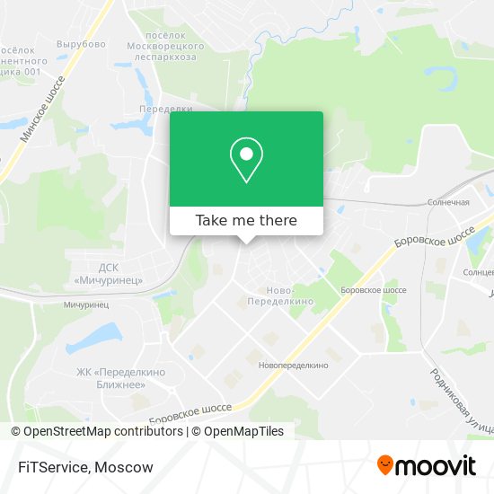 FiTService map