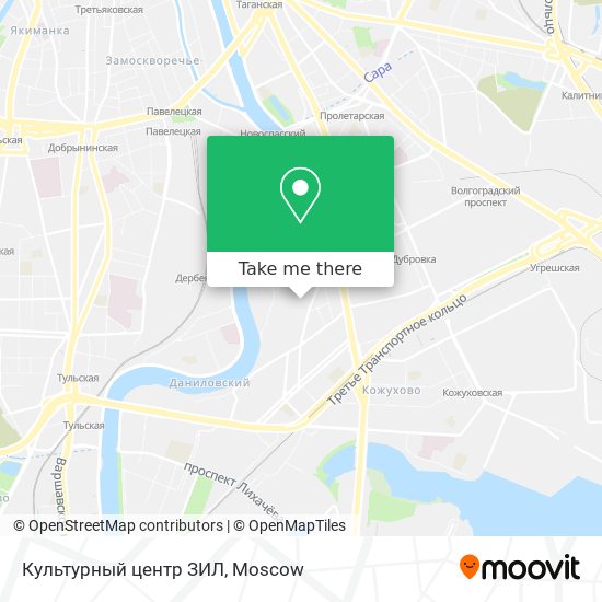 Культурный центр ЗИЛ map