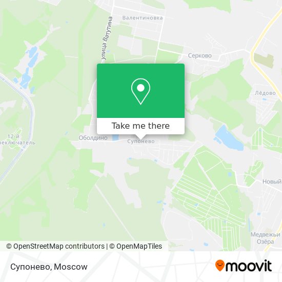 Супонево map