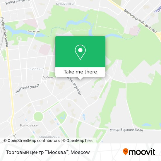 Торговый центр ""Москва"" map