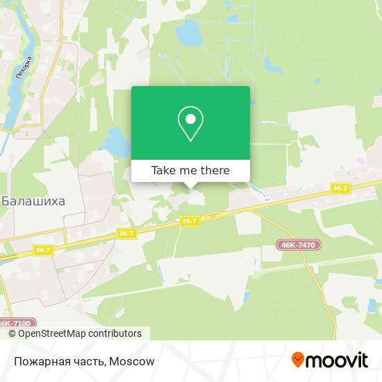 Пожарная часть map