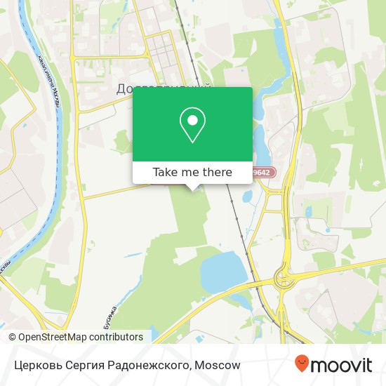 Церковь Сергия Радонежского map