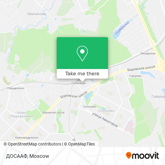 ДОСААФ map