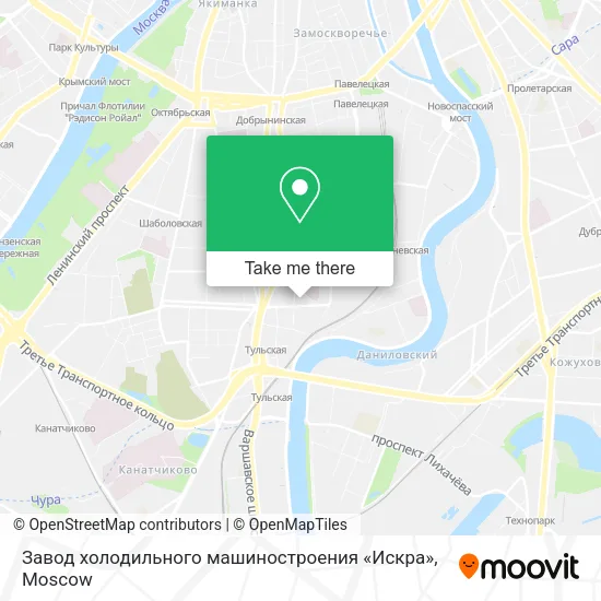Завод холодильного машиностроения «Искра» map