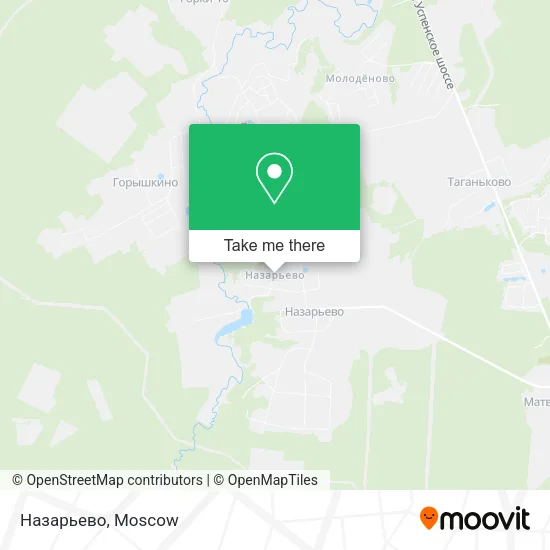 Назарьево map