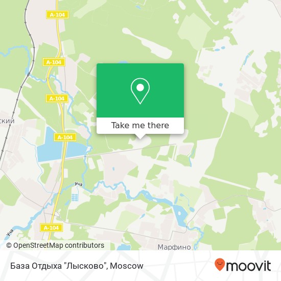 База Отдыха "Лысково" map