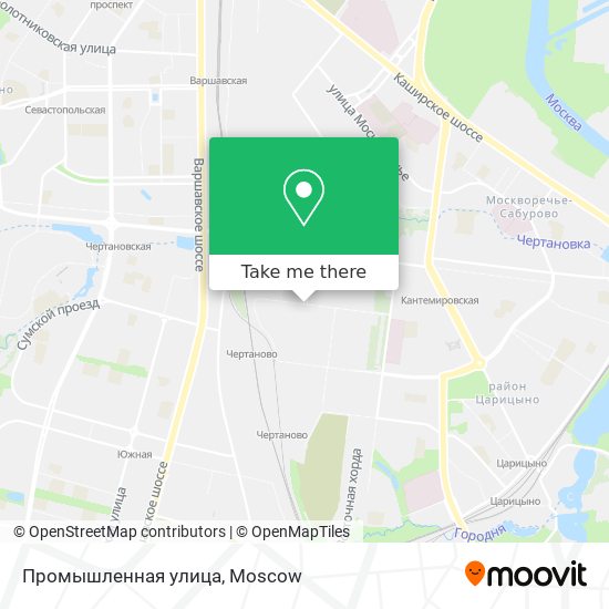 Промышленная улица map