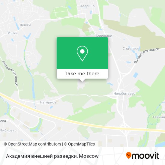 Академия внешней разведки map