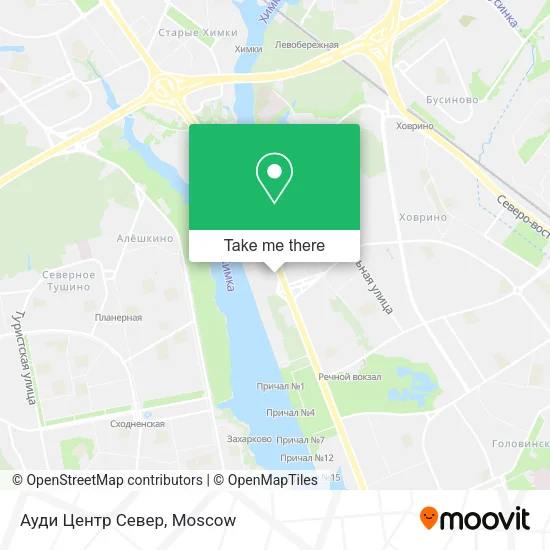 Ауди Центр Север map